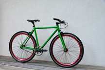 Rower stalowy, miejski, ostre koło, single speed, urban
