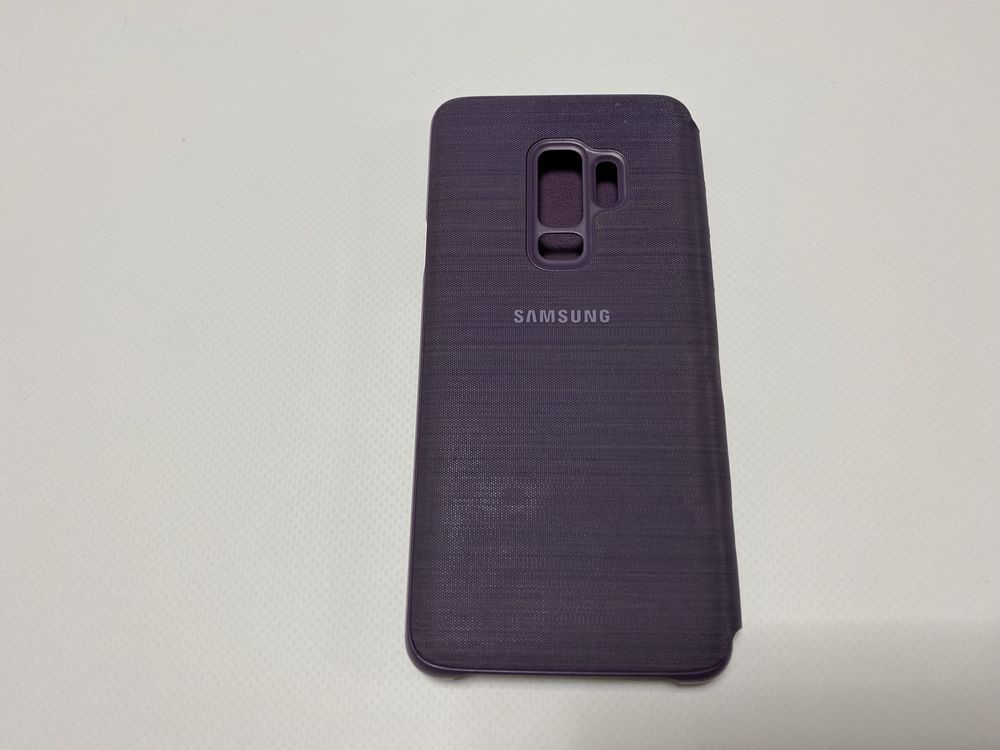 Продам чехол книжка Samsung LED View Cover для Galaxy S9+ плюс фиолет