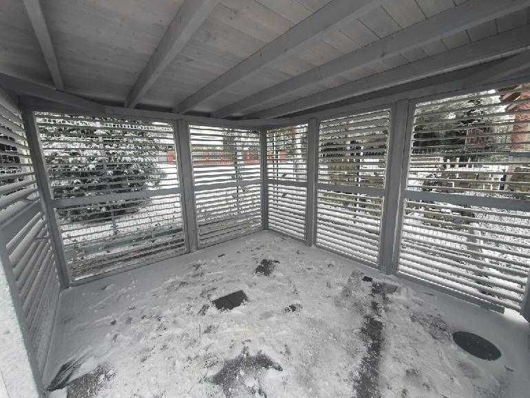 altany altanka altanki drewniane ruchome żaluzje