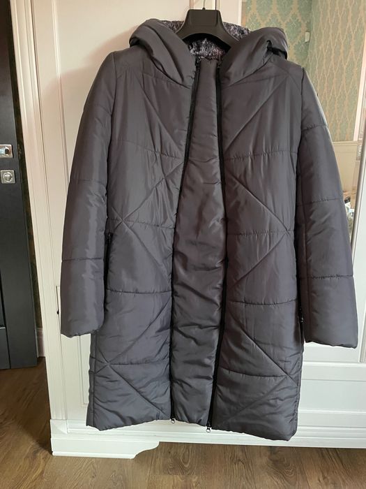 Зимове пальто для вагітних зі вставкою my secret L