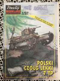 Mały Modelarz rok.1997, 01, Polski Czołg Lekki 7 TP