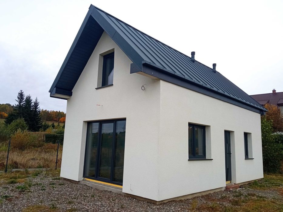 Sprzedam nowy domek 70 metrów z działką budowlaną ponad 13 arów