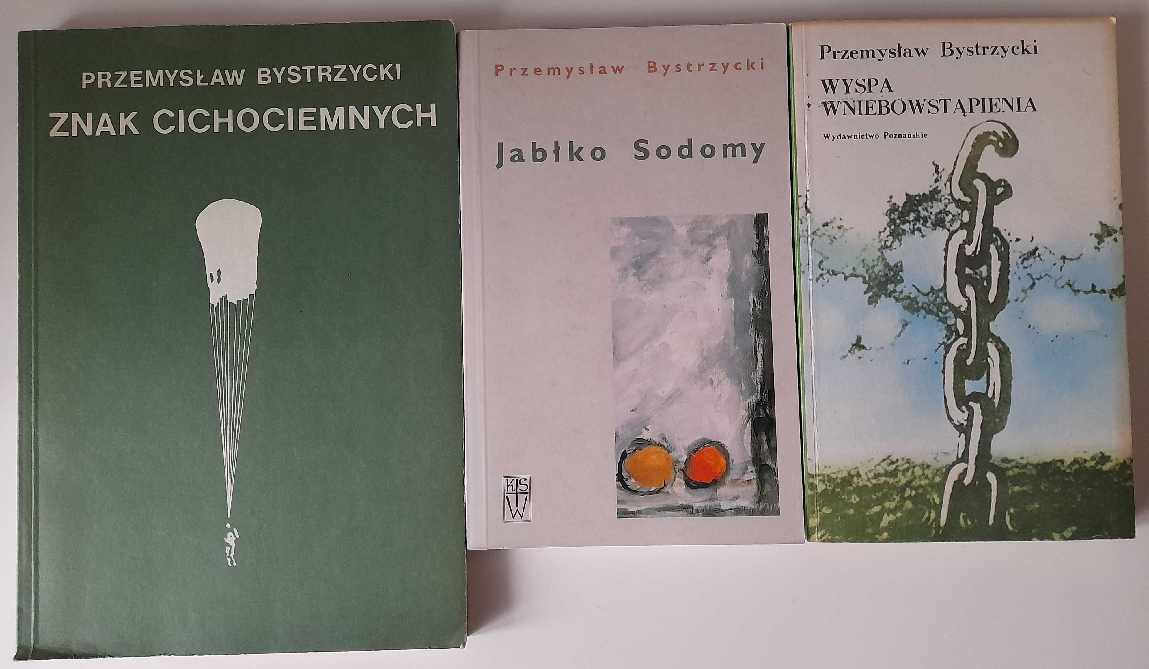 Znak cichociemnych + 2 książki Przemysław Bystrzycki
