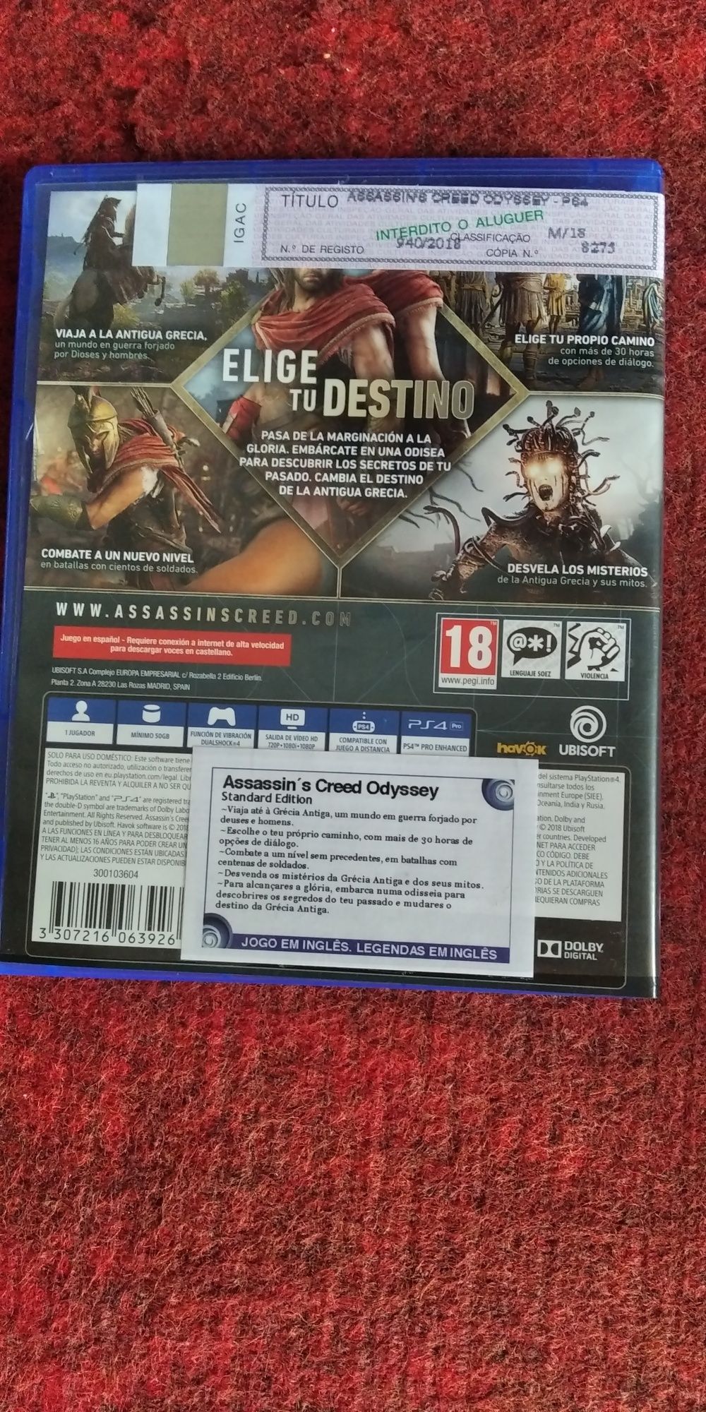 Vendo Jogo para PS4 - Assassin's Creed Odyssey