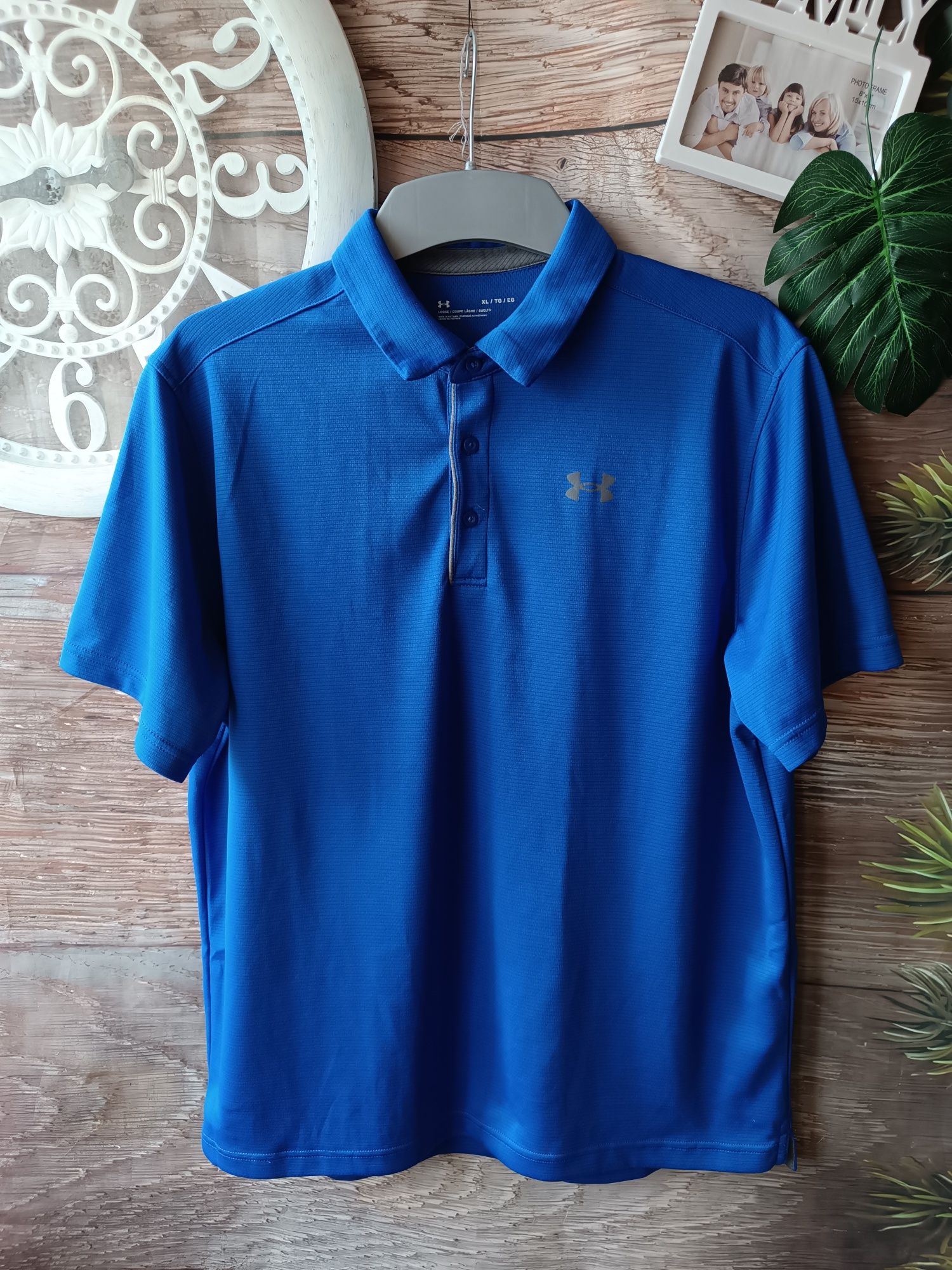 Брендова футболка - поло Under armour.  Р  52