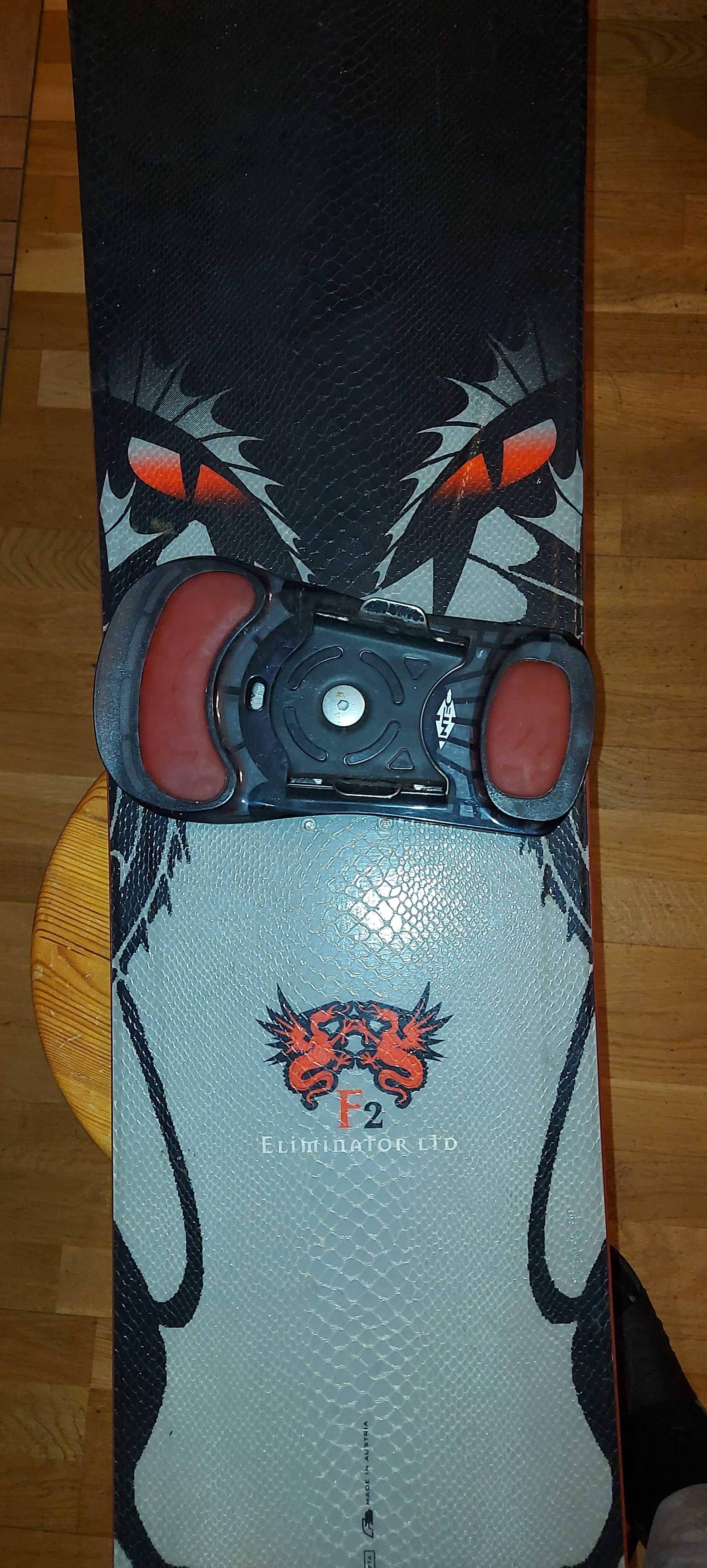 Deska snowboardowa F2 Eliminator LTD + wiązania + buty