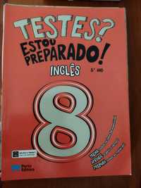 Livro Preparação testes inglês 8 ano