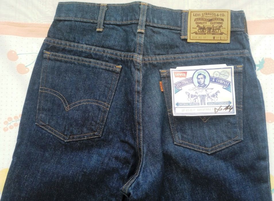Старинные джинсы Levi's 630 (Левис) Новые,с бирками Бельгия 80х 48р