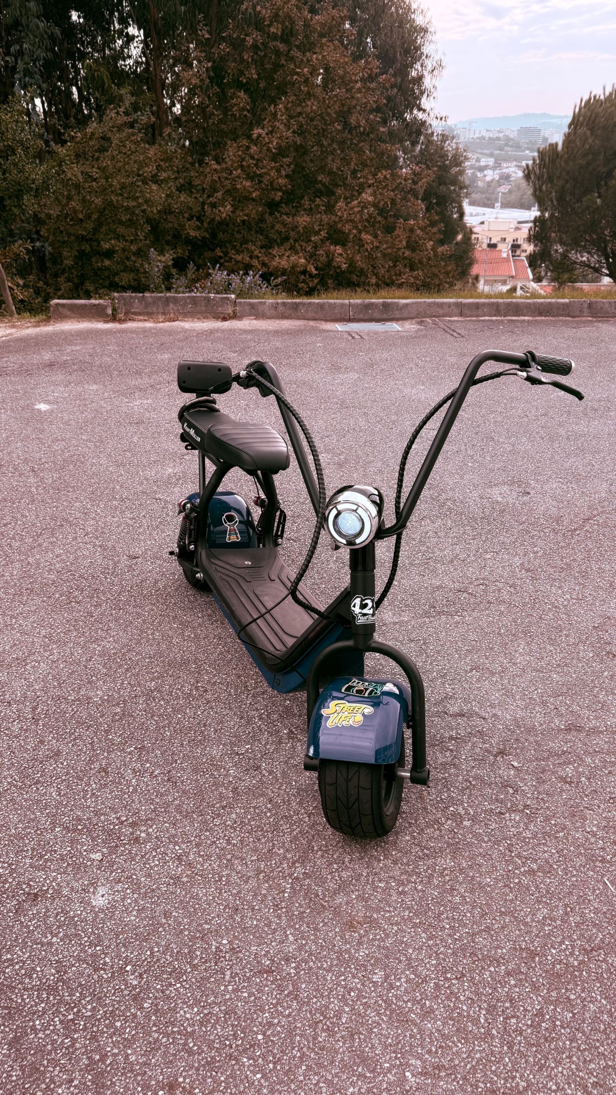 Mini Scooter elétrica City Coco Trotinete 1000W