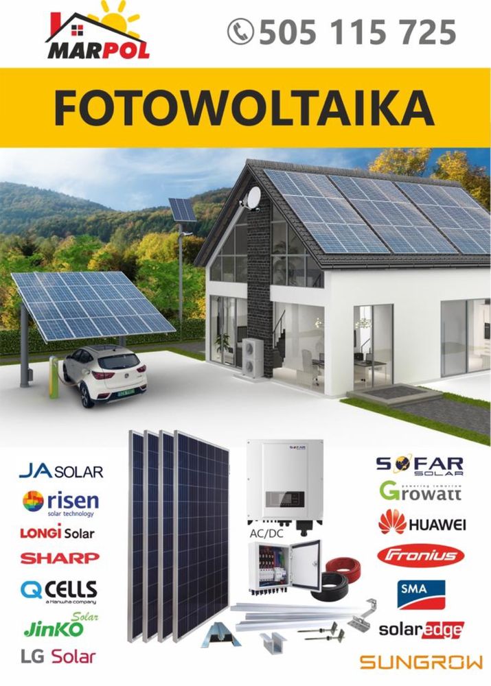 Fotowoltaika zestaw 10kW Sofar Solar, Longi