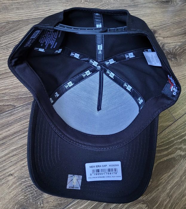 czapka z daszkiem New Era 9Forty Chicago Bulls NBA czarna logo NOWA