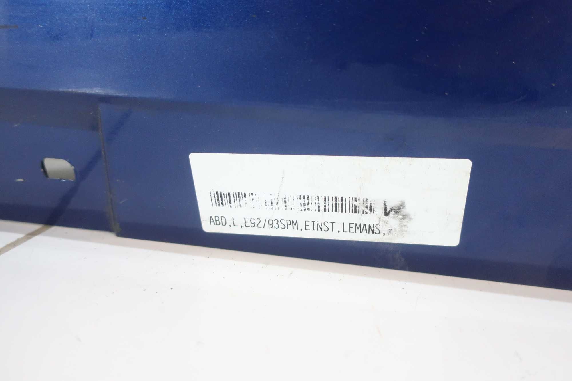 Próg Progi Listwy M Pakiet Bmw 3 E92 E93 Coupe Cabrio