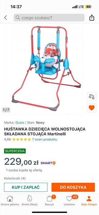 Oddam hustawke dziecieca za 2 opakowania mleka bebiko 3