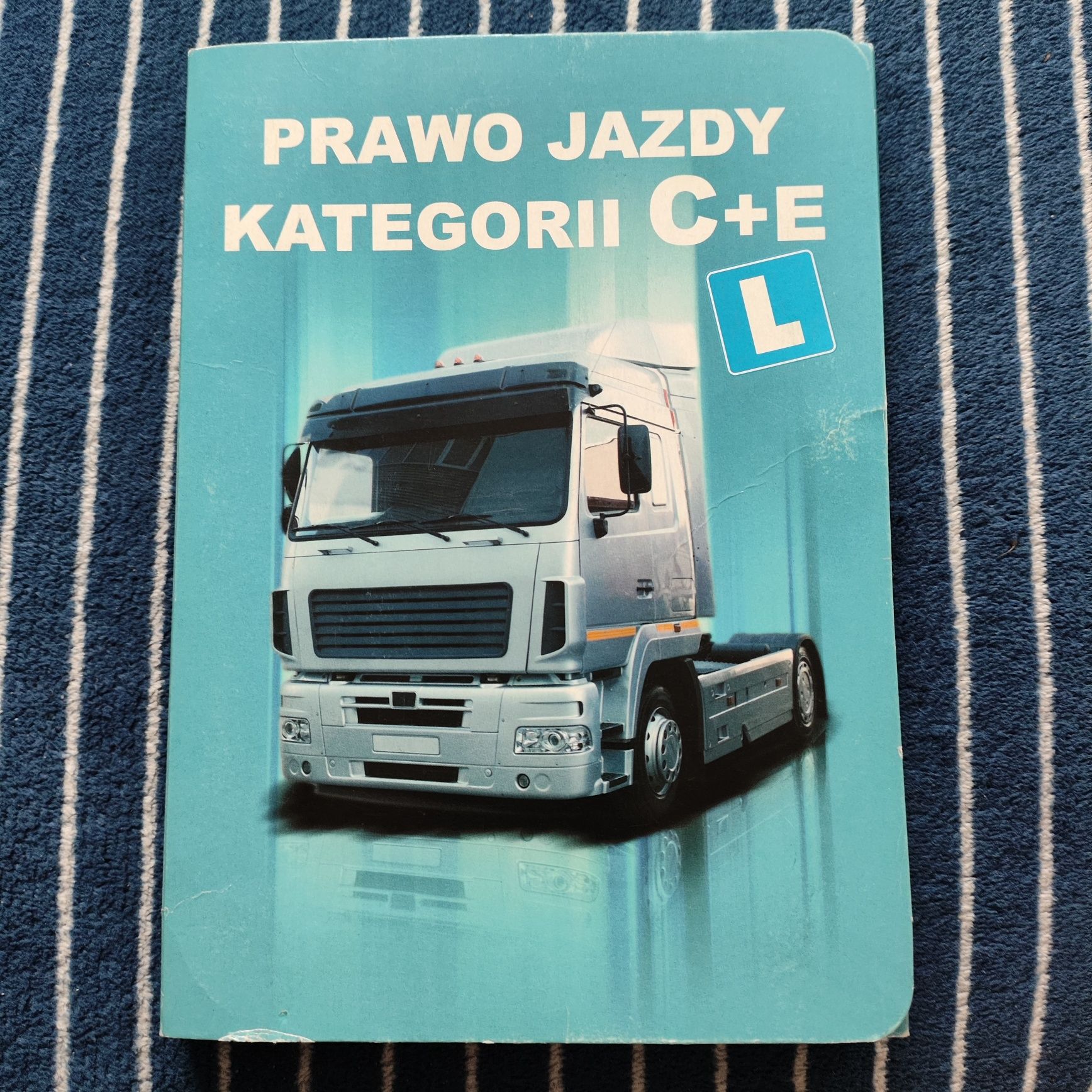 Książki na prawo jazdy Kategorii C+E podręcznik plus kodeks drogowy