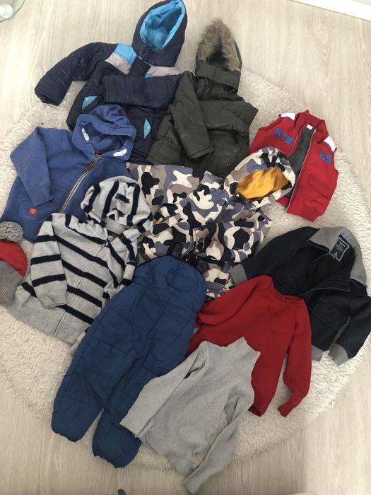 Продам набір дитячого зимового одягу пакет речей