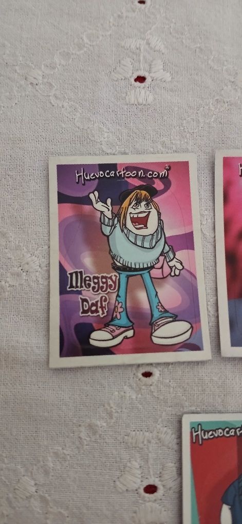 Cromos ovos Doritos, da Matutano