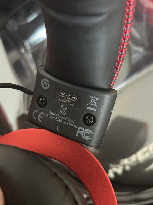 Nowe Kingston Hyper X cloud karta dzwiekowa usb