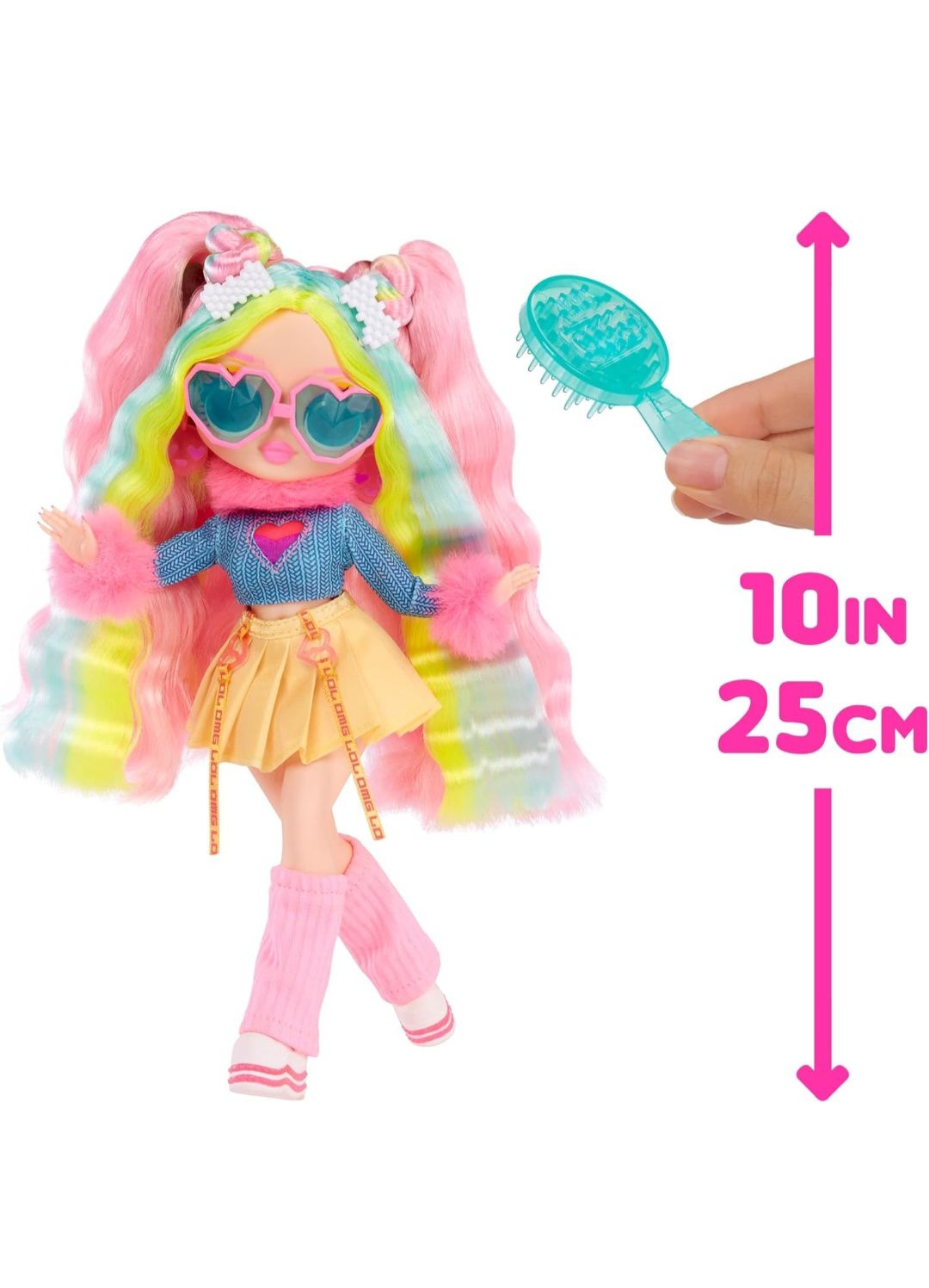 Лялька ЛОЛ ОМГ Діджей Баблгам, LOL Sunshine Bubblegum DJ Fashion Doll