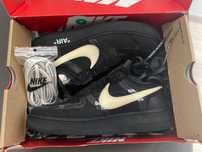 Nike air force x off white black 42