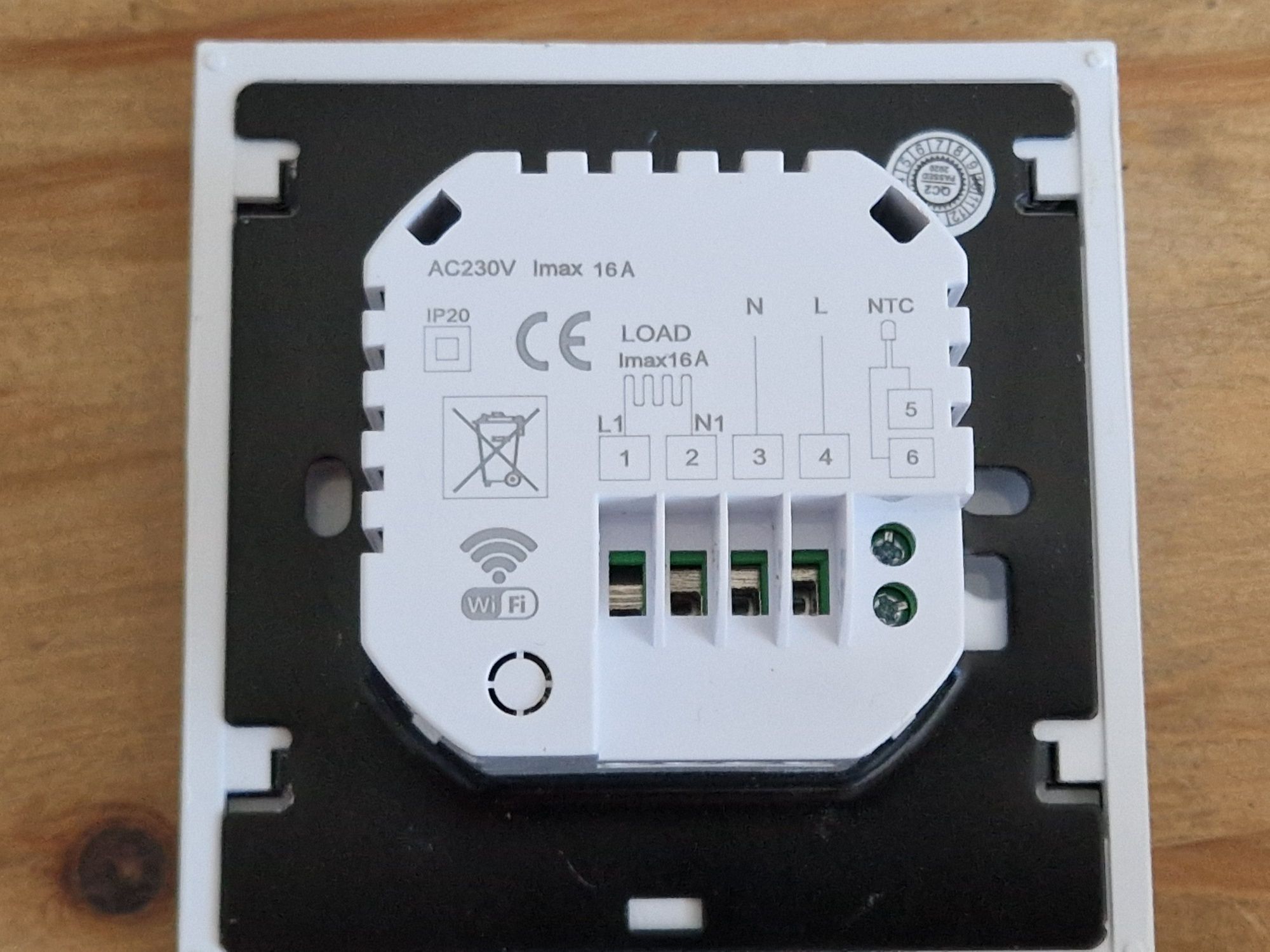 Termostat Wifi do podłogówki - zestaw 2