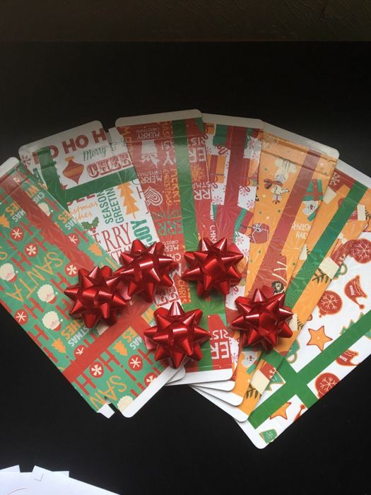 Набір новорічних конвертів