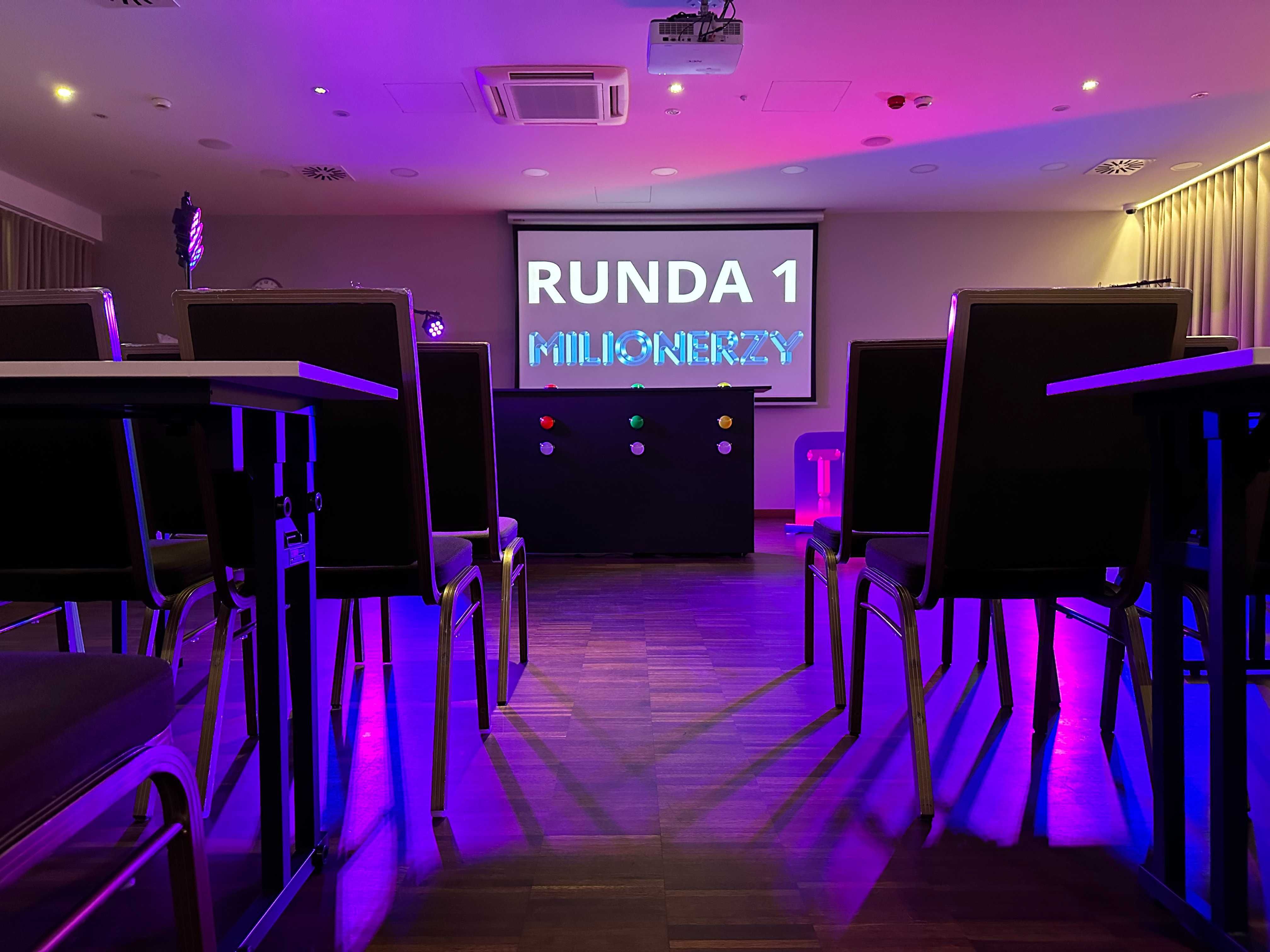 Teleturniej telegra na imprezę event konferencję