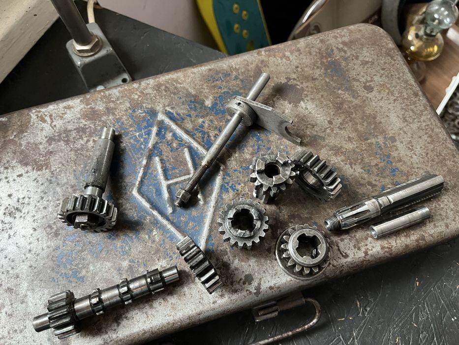 Romet 50T1 Ogar 205 Motorynka skrzynia 3 biegowa biegow 019