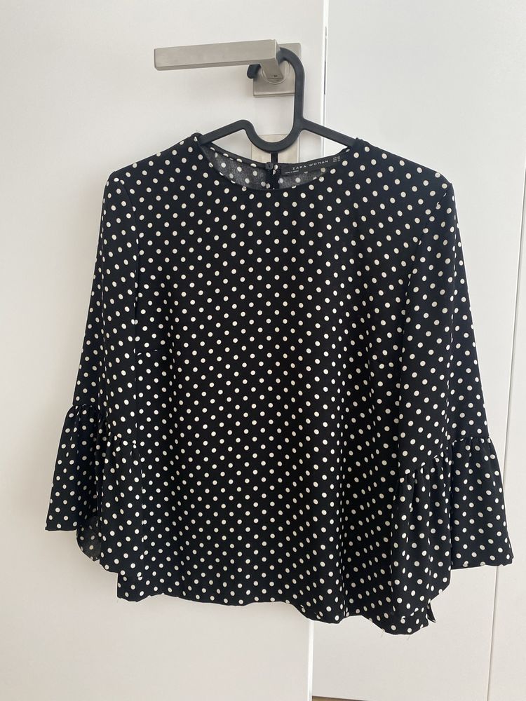 Blusa bolinhas Zara