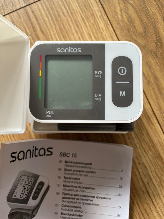 Ciśnieniomierz nadgarstkowy Sanitas SBC15