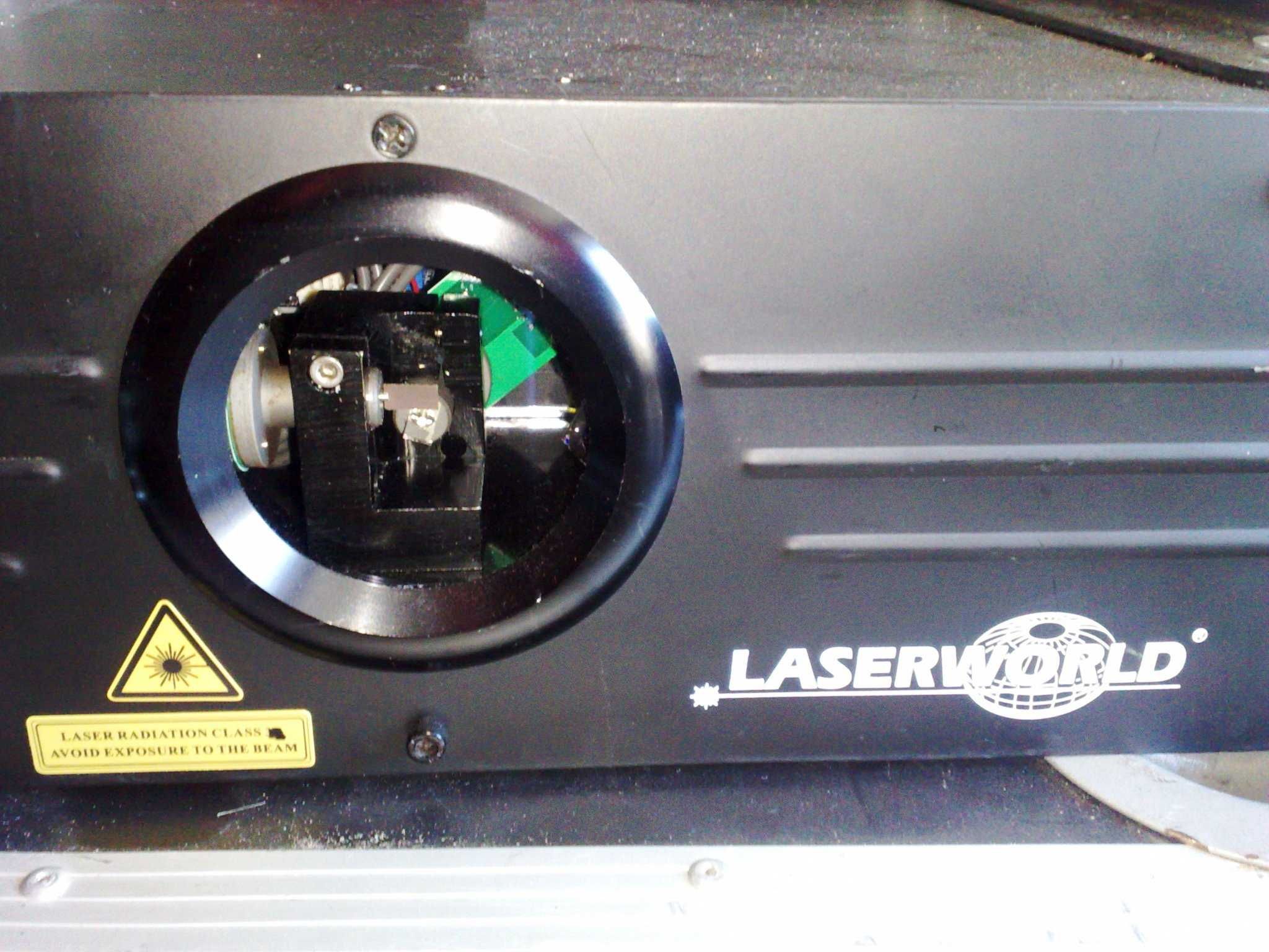 Laserworld 3500 profesjonalny projektor laserowy 3.5W Lasery RGB