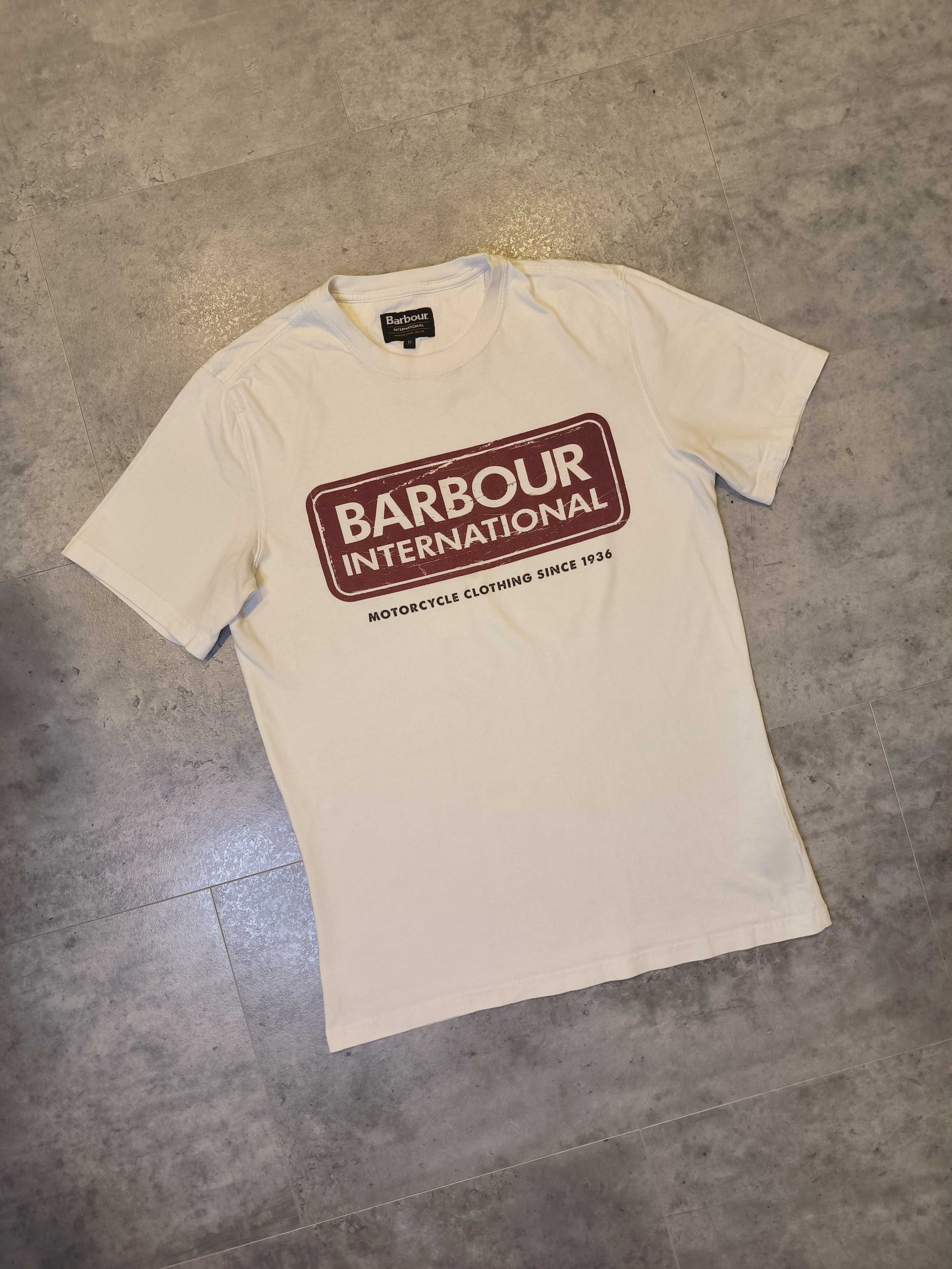 Koszulka Barbour International Duże Logo T-Shirt