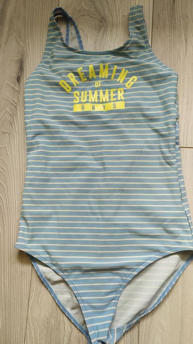 Strój kąpielowy jednoczęściowy dziewczęcy rozm.146/152