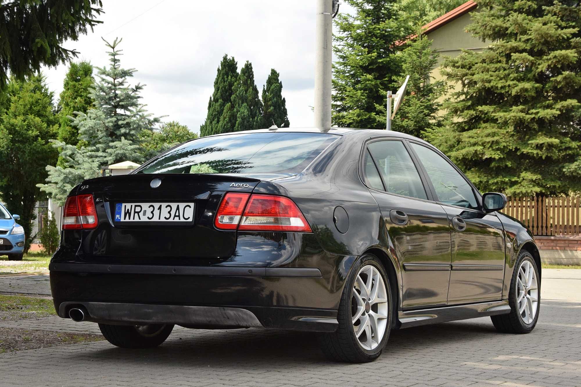 SAAB 93 AERO 2.0T 210KM AUTOMAT Benzyna+LPG Klima Skóra Łopatki 2005!