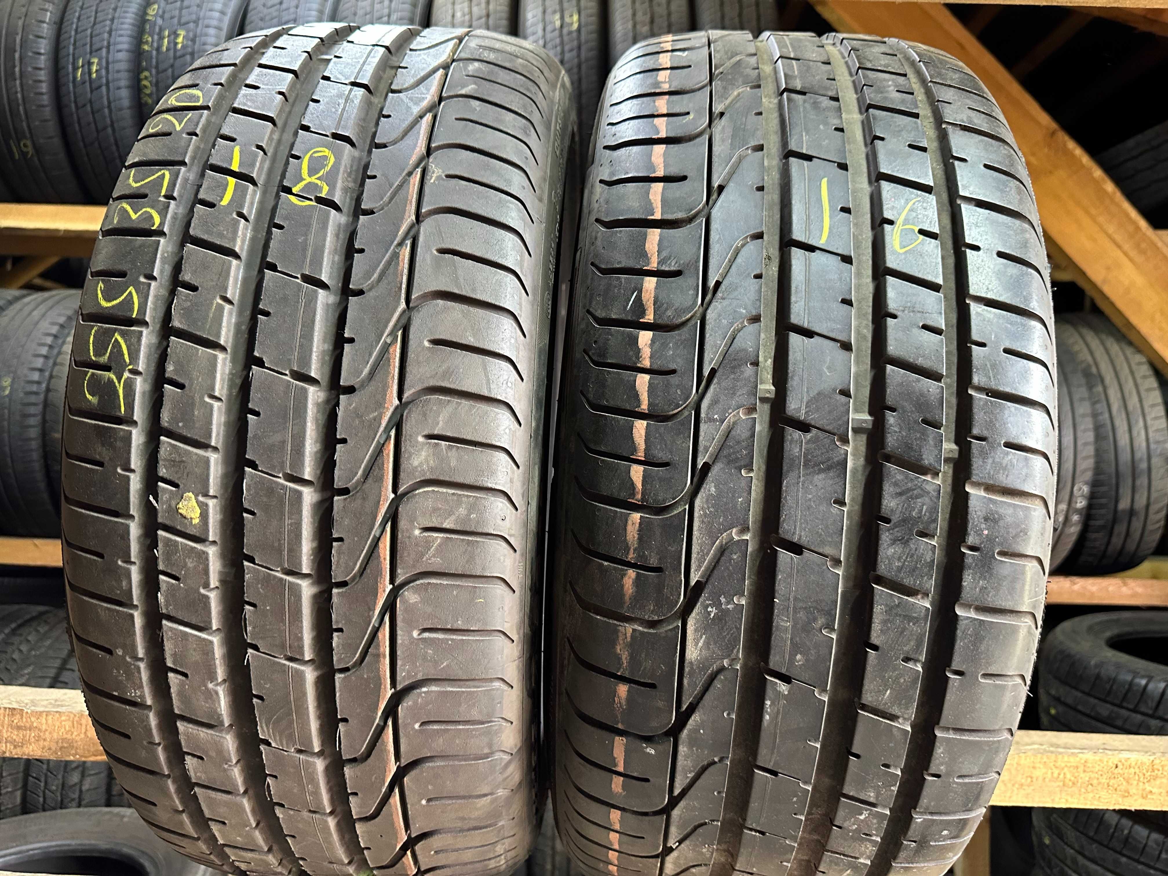 Літні шини 255/35R20 Pirelli Pzero 2шт 7мм