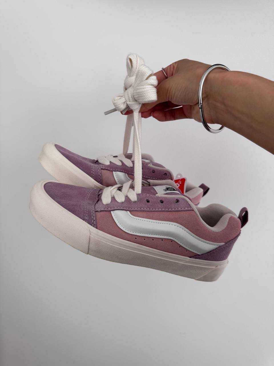 Женские кеды Vans Knu Skool Pink Purple 36-41 Новинка Весны! Наложка!