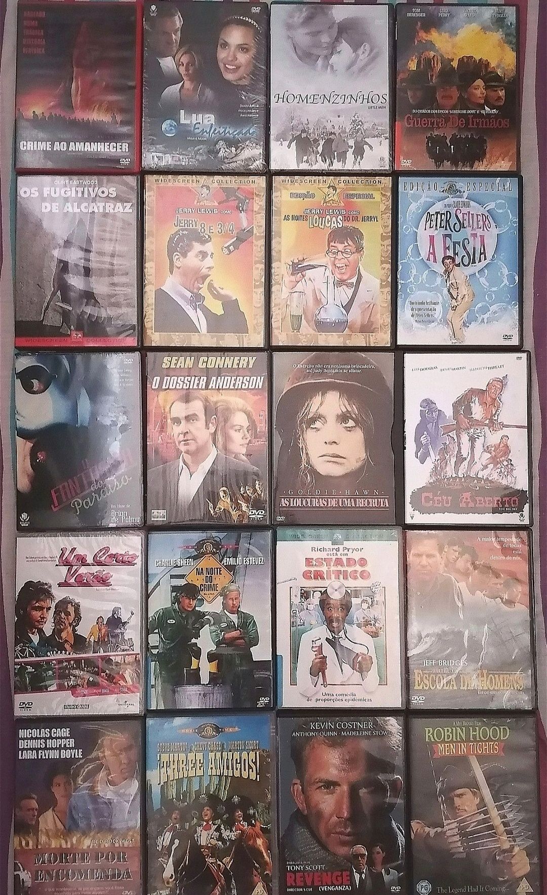 LOTE 206 DVD's Originais (LOTE 56)