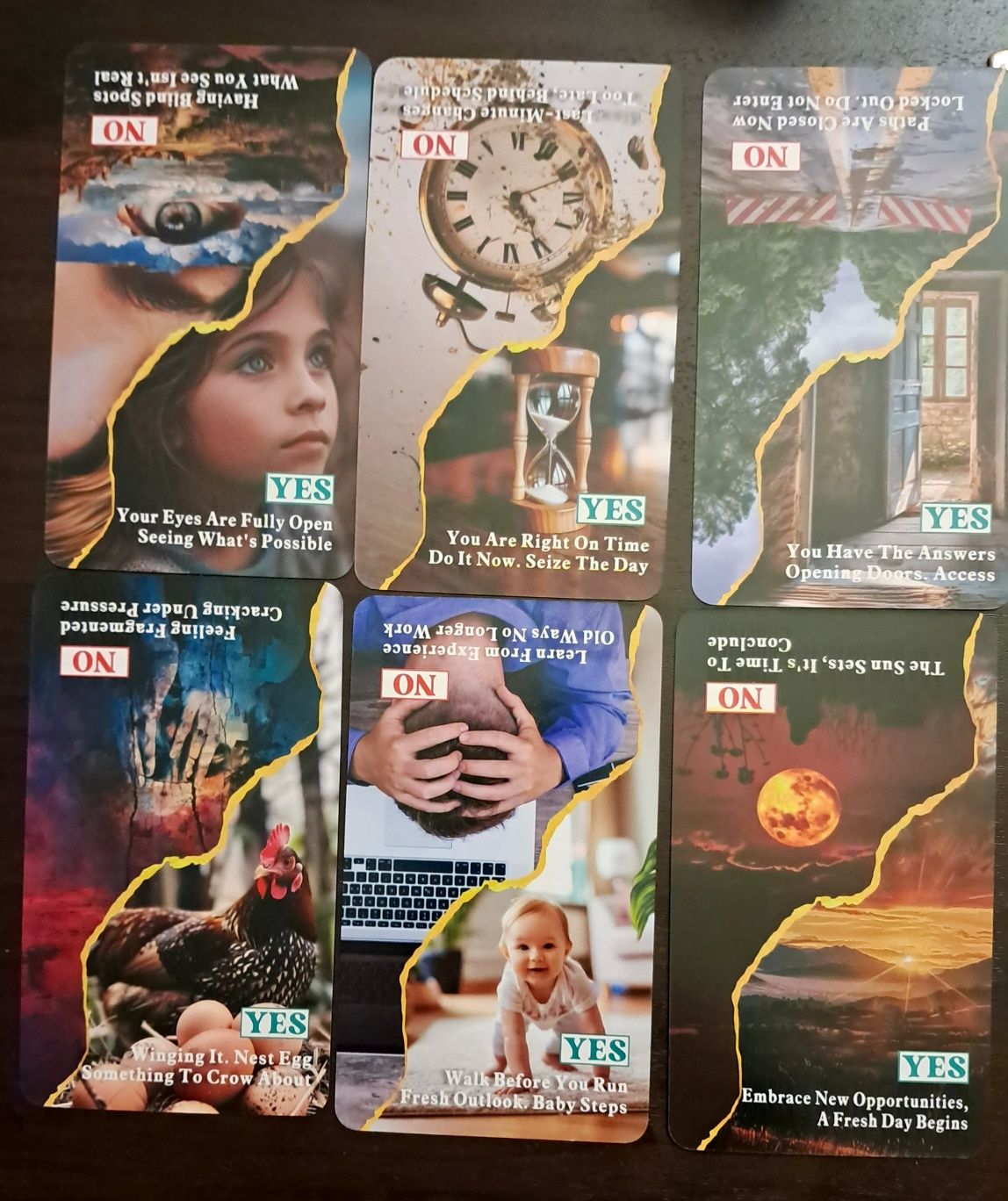 Yes or No Oracle cards