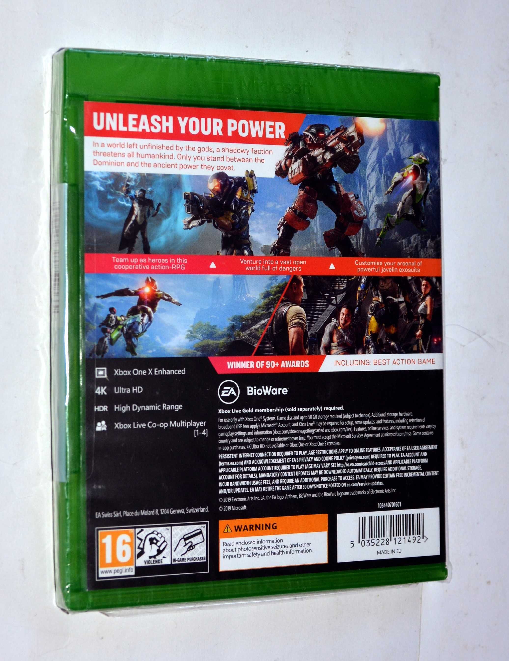 Anthem Gra Xbox One