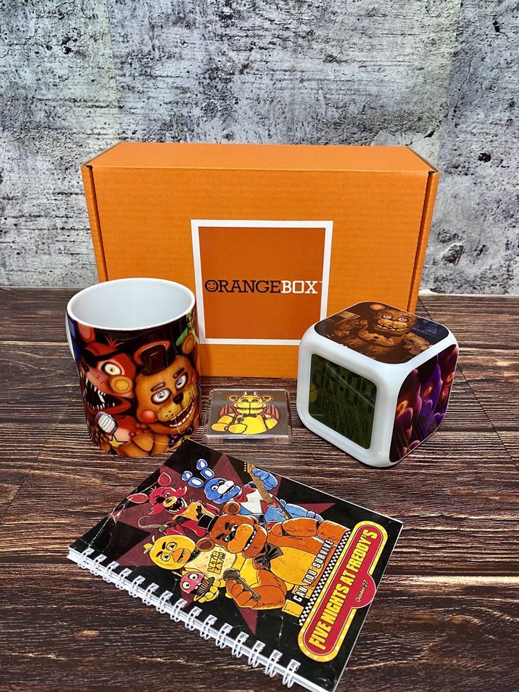 Подарок Пять ночей с Фредди "orangeBOX"