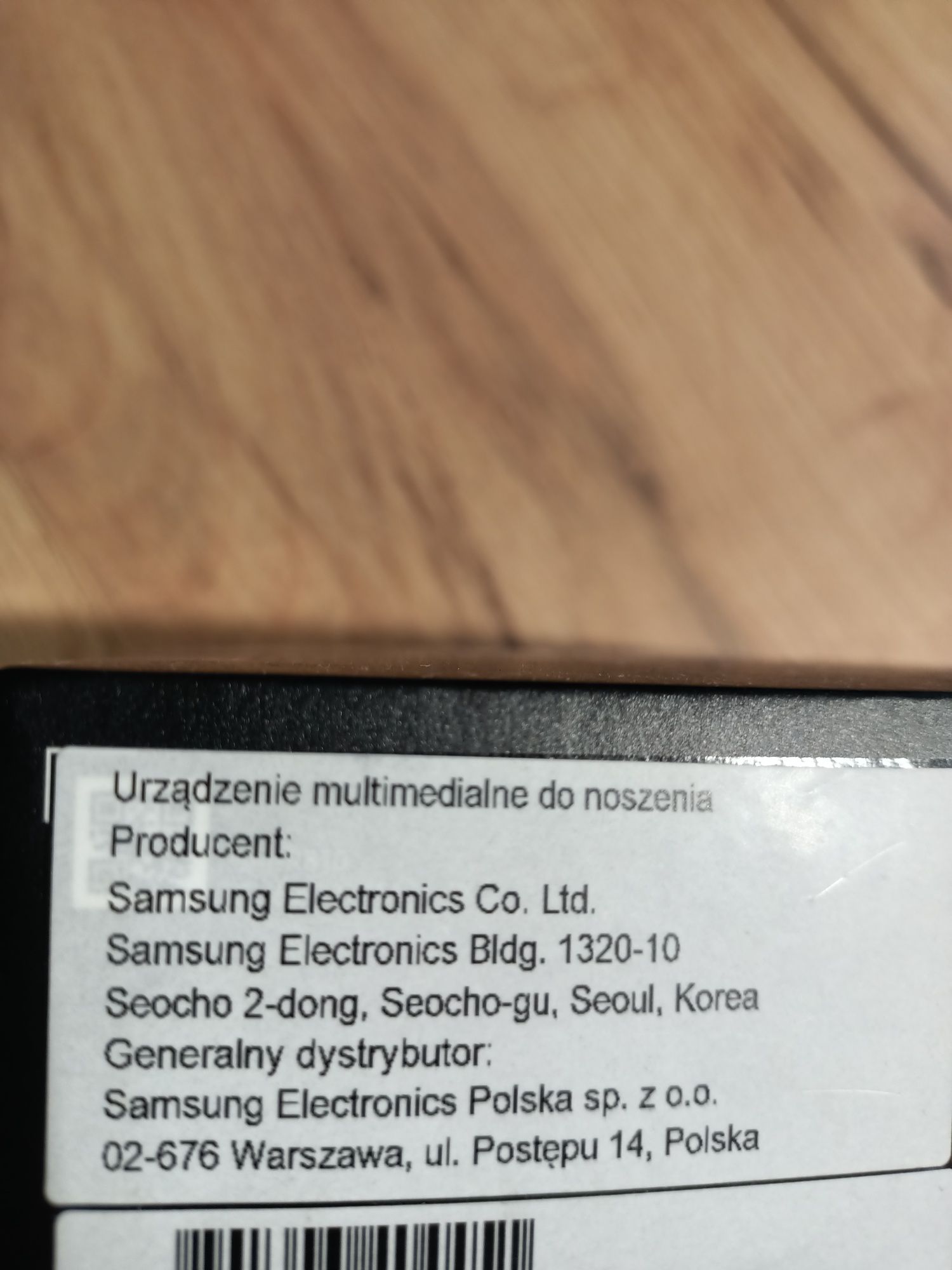 Zegarek smartwatch Samsung Galaxy