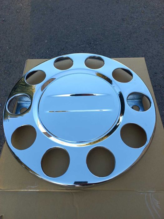 Колпаки нержавійка 22.5 (автобус, причеп, тягач)