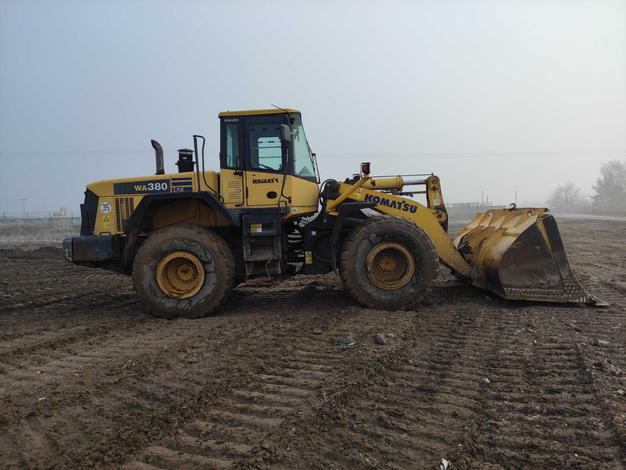 Komatsu WA 380 Ładowarka Fadroma