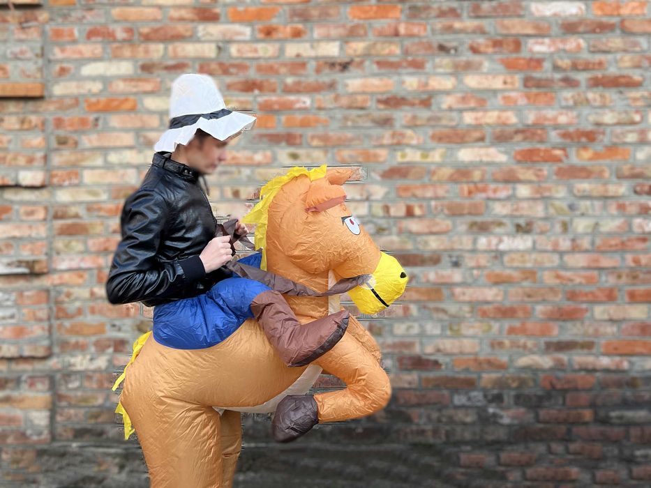 Надувний Костюм Ковбоя Всадник Вершник Ковбой надувной