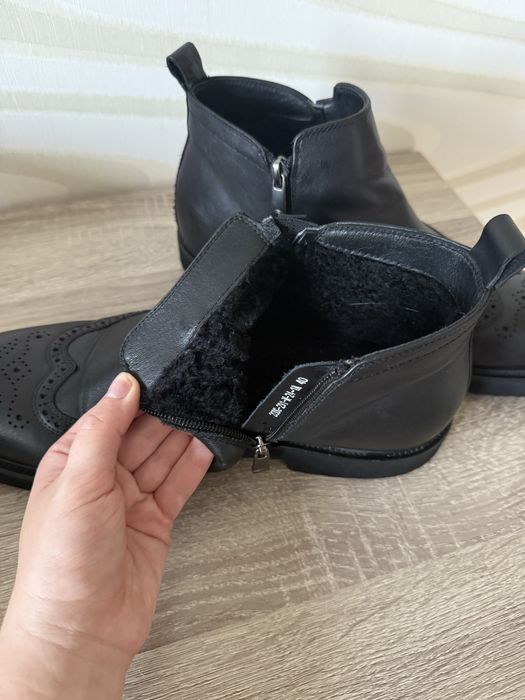 Чоловічі зимові черевики челсі Vito Rossi 40 р.