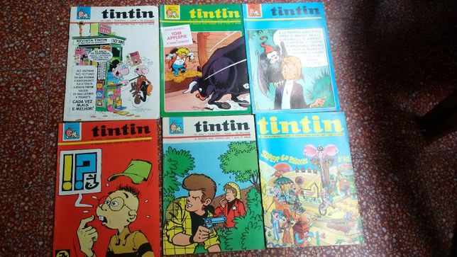 22 Revistas Tintin 9º/10º/11º ano
