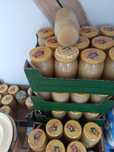 Miód kremowany rzepakowy, spadziowy i wielokwiatowy, 0,9 l