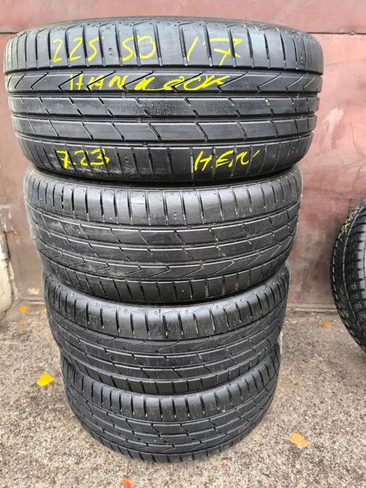 225/50R17 94W Opony Letnie Lato HANKOOK VENTUS S1 EVO 2 EVO2 MO 7mm Legnica ALU-RAD 23r. 225/50