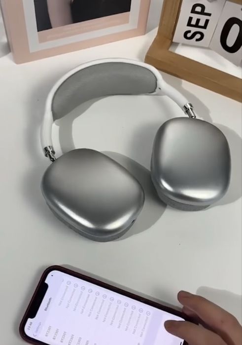 Бездротові навушники P9 Pro Max | Наушники беспроводные Сірі / Чорні