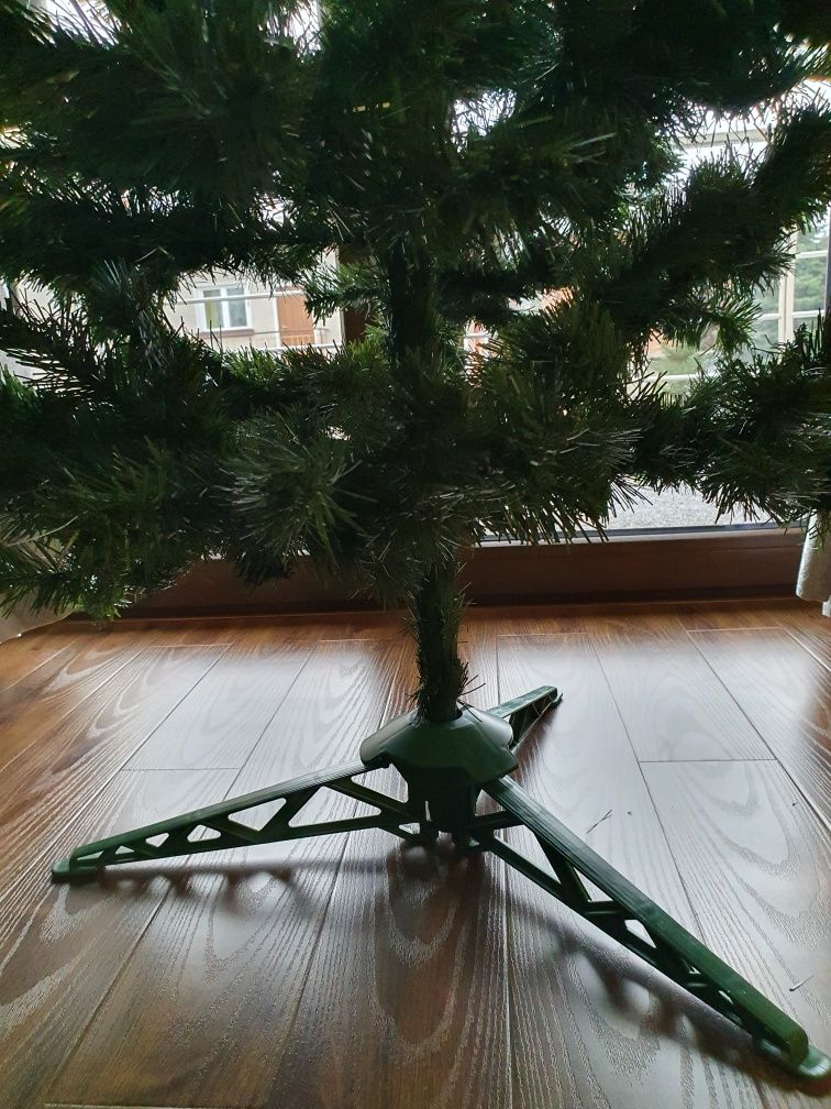 Choinka sztuczna 180 cm świerk gęsta