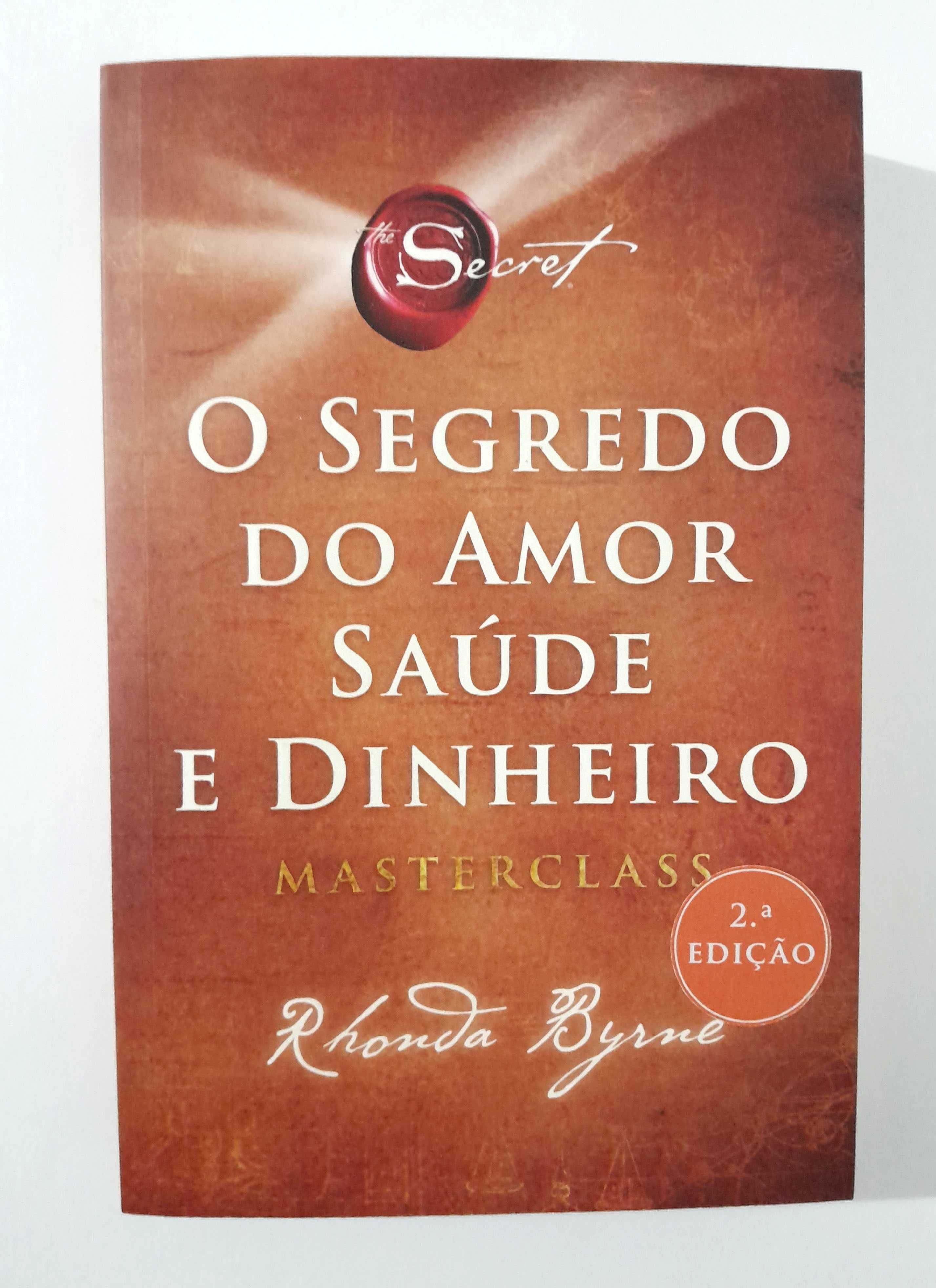 Livro: Rhonda Byrne O Segredo do Amor, Saúde e Dinheiro - Masterclass